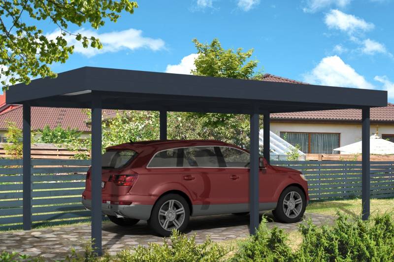 carport toit plat aluminium toulouse