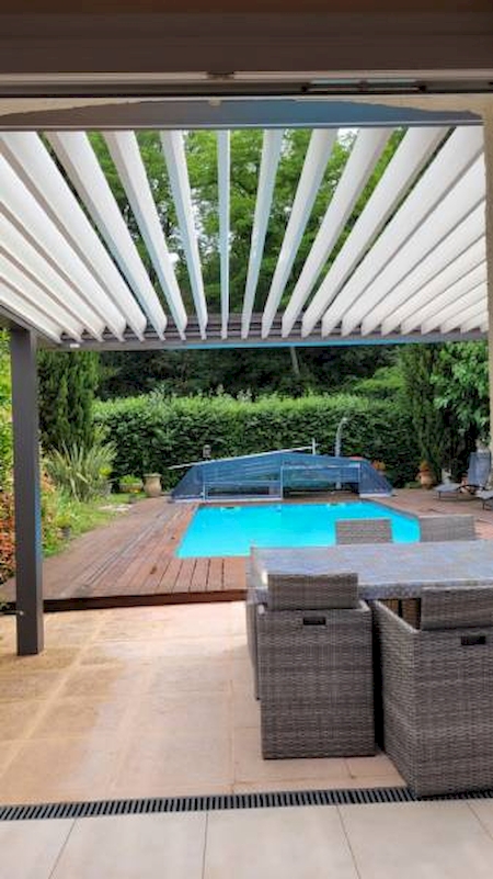 pergola aluminium pour restaurant toulouse