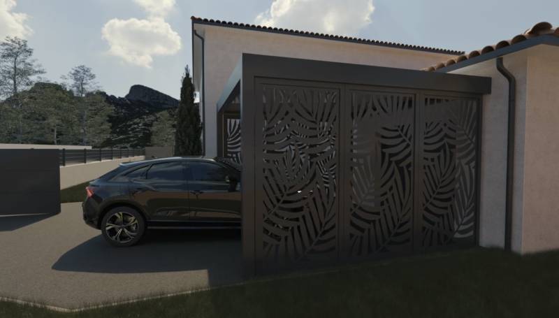 paroie en aluminium pour carport Toulouse et sa région